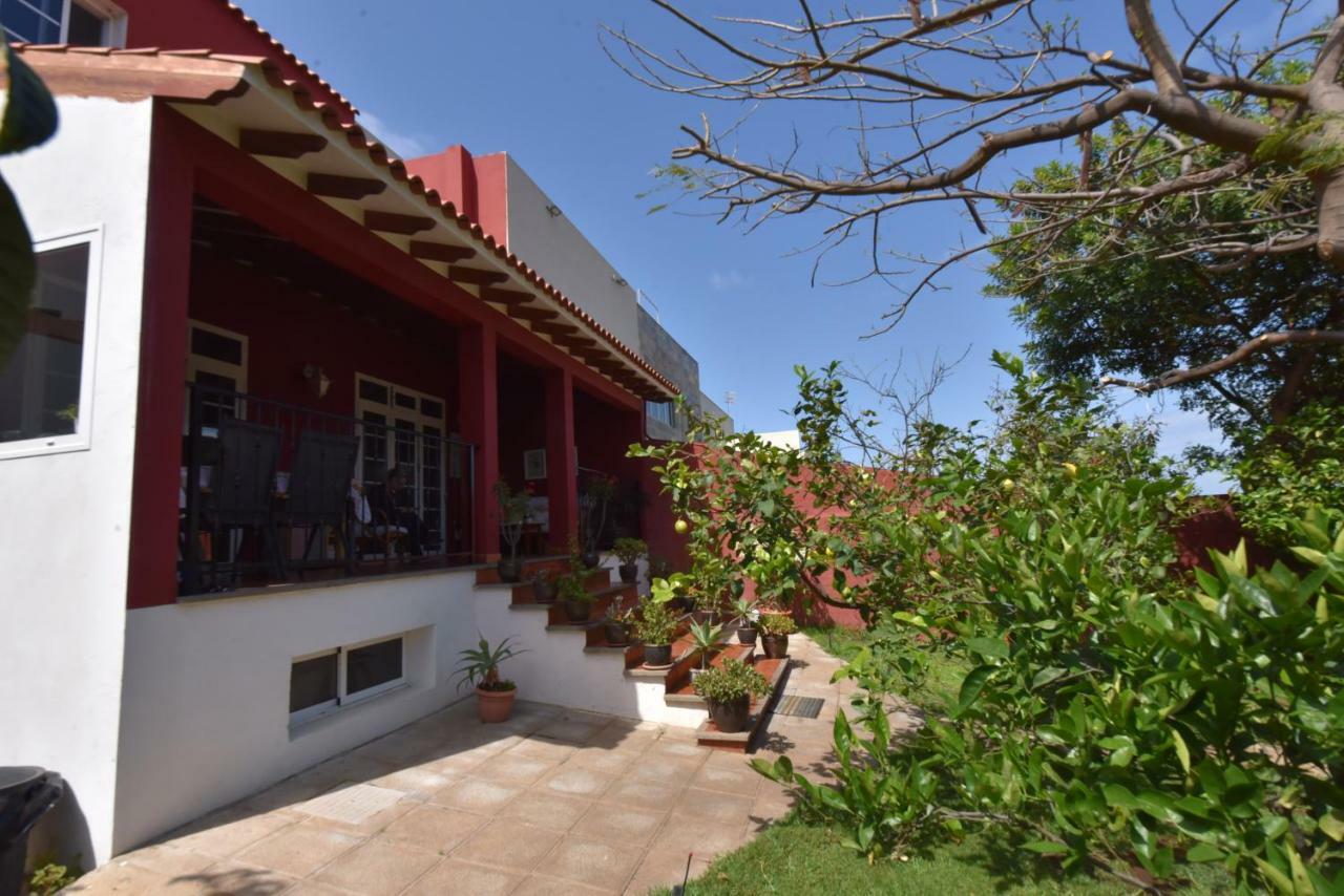 Villa Tonelero piscina privada climatizada y jardín Gáldar Exterior foto