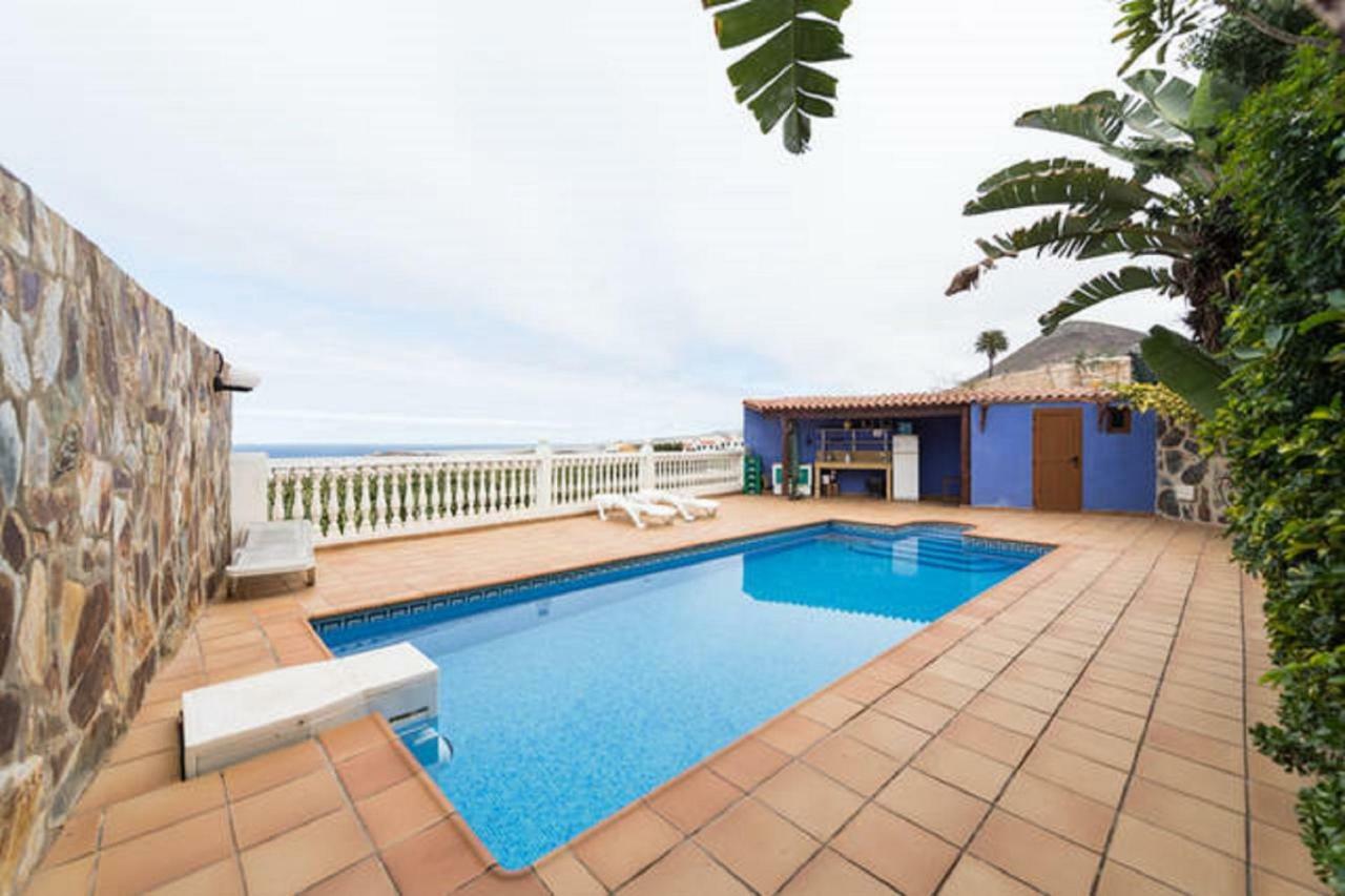 Villa Tonelero piscina privada climatizada y jardín Gáldar Exterior foto